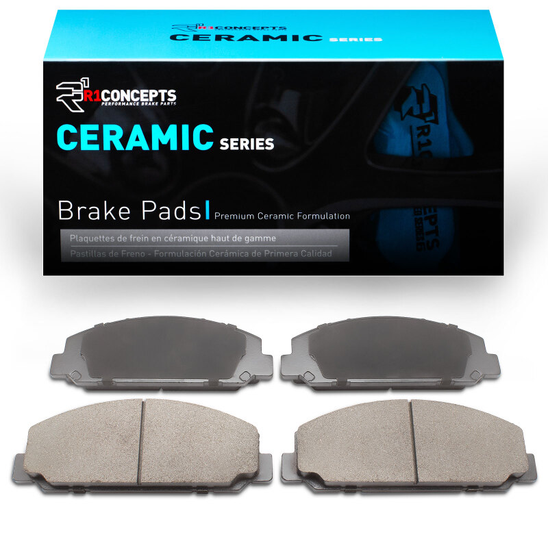 GMC W4500 Forward Brake Pads - Front/Rear - R1 Concepts - Premium Ceramic - `99-`10